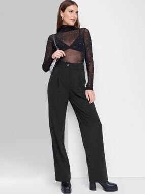 Wild Fable Pleated Trouser Pants